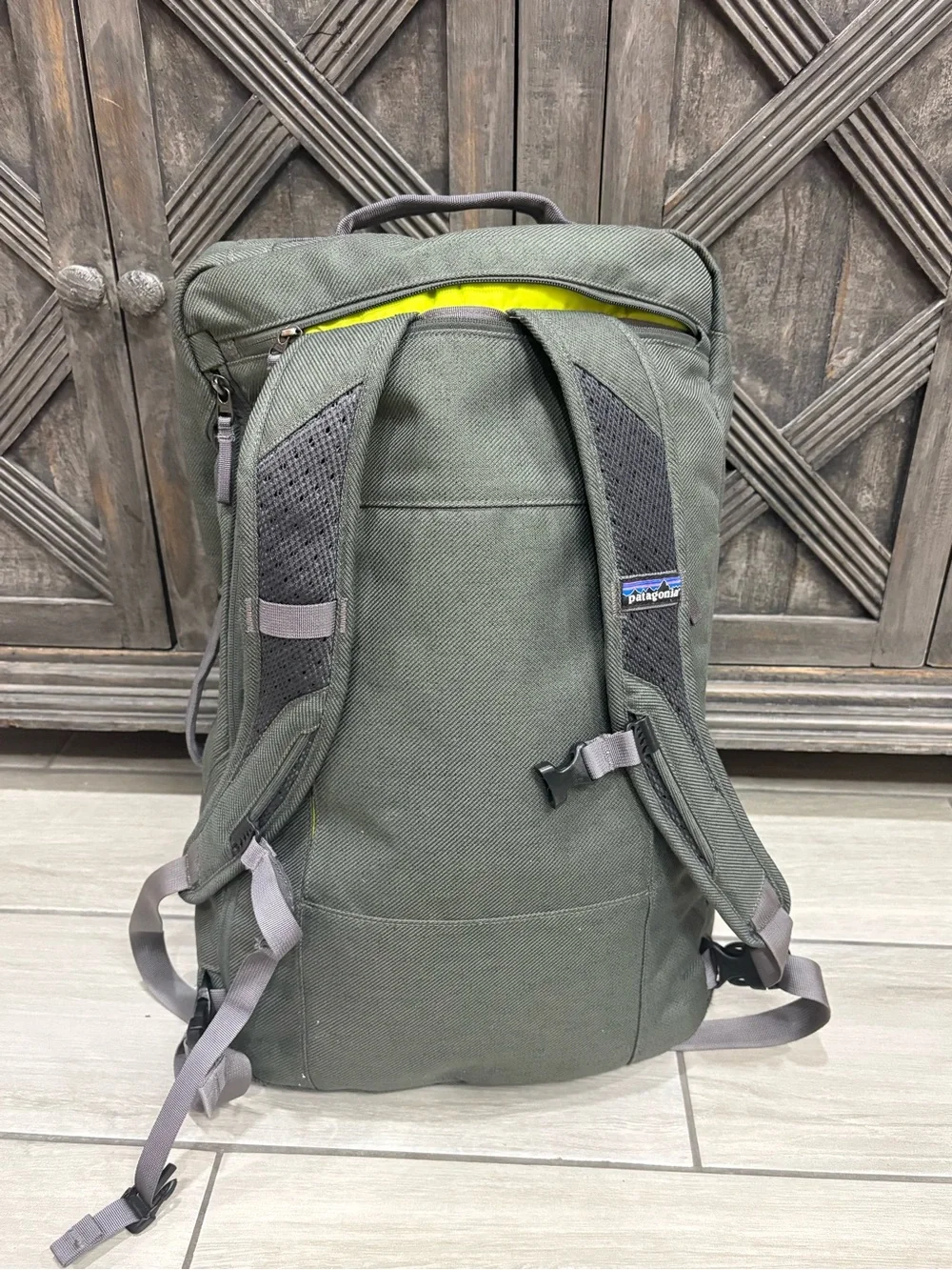 Patagonia Green Travel Backpack - Durable Everyday Pack